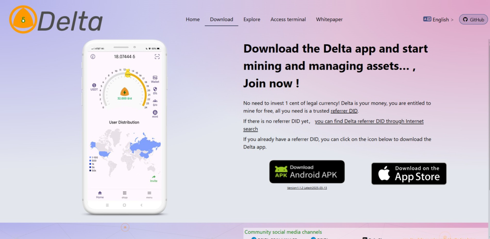 Delta Mining APK 1.1.6 Guide: Download, Setup & Earn Delta Coins 2 Delta Airdrop APK